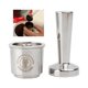 thumbnail image 3 of Cápsu de café recargable reutilizable de acero inoxidable taza de filtro de café embudo de dosificación de café en polvo martillo, de y sabotaje B Soledad vaina de cafe, 3 of 10