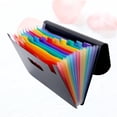 thumbnail image 3 of Portable File Folder 12 Layer Multi-function Folder Document File Folder School Office Supplies for School Daily Use, 3 of 7