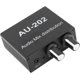 thumbnail image 3 of Stereo Distributor Mixer 2 In 2 Out Portable Sound Amplifier Low Noise Metal Construction DC 5-24V 3.5mm Volume Control, 3 of 5