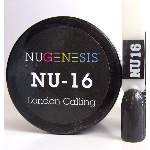 NUGENESIS Nail Color Dip Dipping Powder 1oz/jar - NU16 London Calling