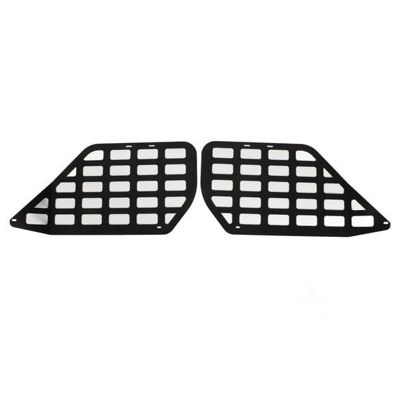 Rear Trunk Debris Rack, High Hardness Aluminum Stainless Steel Modular Storage Panel Rugged For Car
