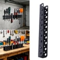 thumbnail image 3 of Tool Storage Rack Wall Mounted Screwdriver Organizer Rustproof Carbon Steel Screwdriver Holder for Garage Workshop, 3 of 8