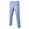 thumbnail image 4 of DPTALR Men's Suit Jacket + Vest + Suit Pants Three-piece Suit, 4 of 6