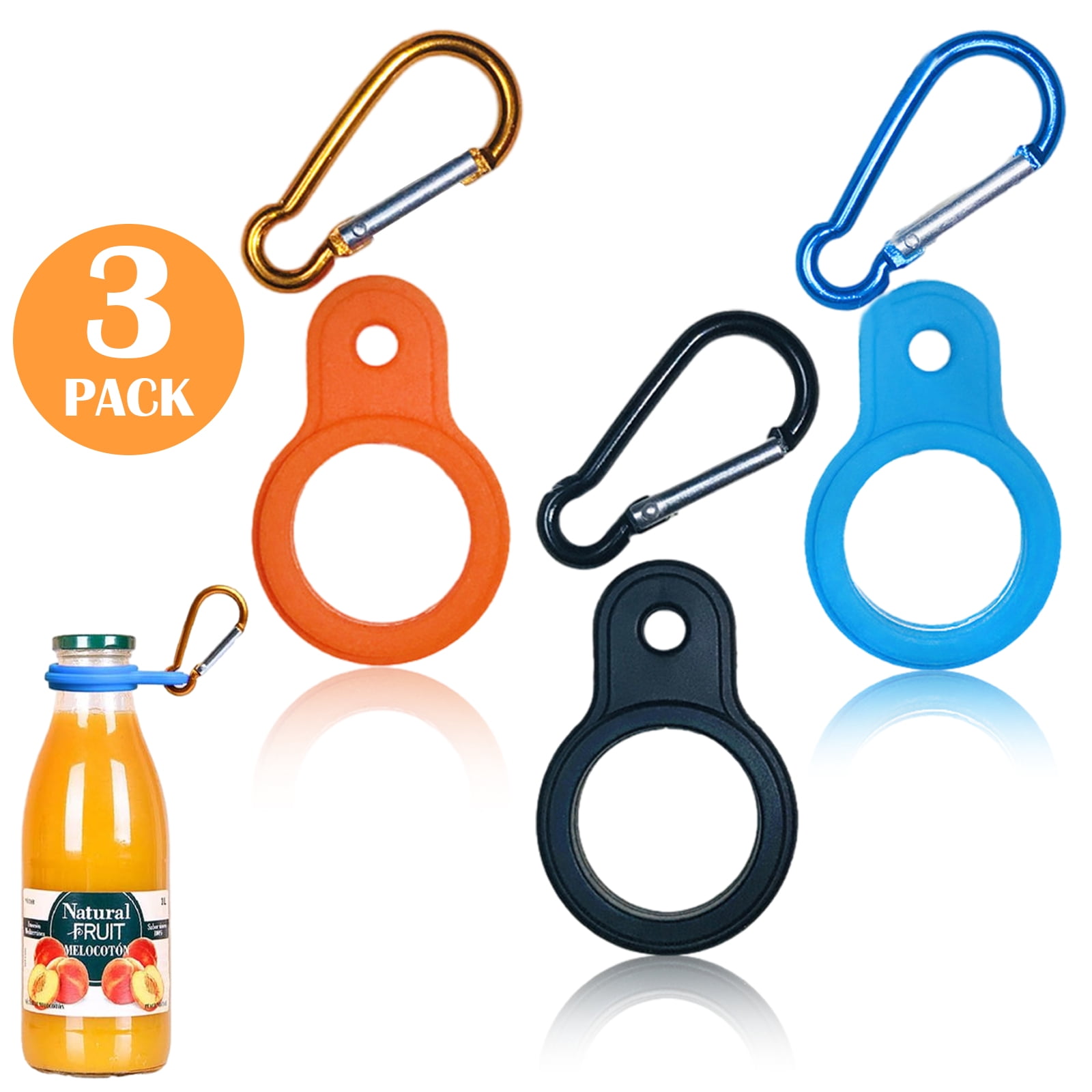 2X Clip Porte-Gant,Gant Tarp Support, Clip avec Mousqueton Pompier,Gant