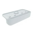 thumbnail image 3 of Estera del colector de agua del grifo del baño, almohadilla de secado del drenaje del protector contra salpicaduras del fregadero del grifo de la Negro, 3 of 9