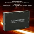 thumbnail image 4 of USB Synchronizer, High Speed USB KVM Switch 8 Ports Plug and Play Hotkey Switching  for Office, 4 of 7