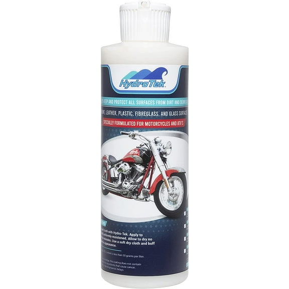 Hydrotek - Motorcycle Silicone Wax Polish, Superior Protection and Shine for Motorcycles, Motorcycle Helmets, Motorcycle Jackets & More