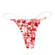 thumbnail image 3 of Gibobby Ropa interior de encaje sexy Tangas para mujer, calzoncillos sexys, cómodos, de tiro bajo, suaves, con tiras(Rosa caliente,M), 3 of 5