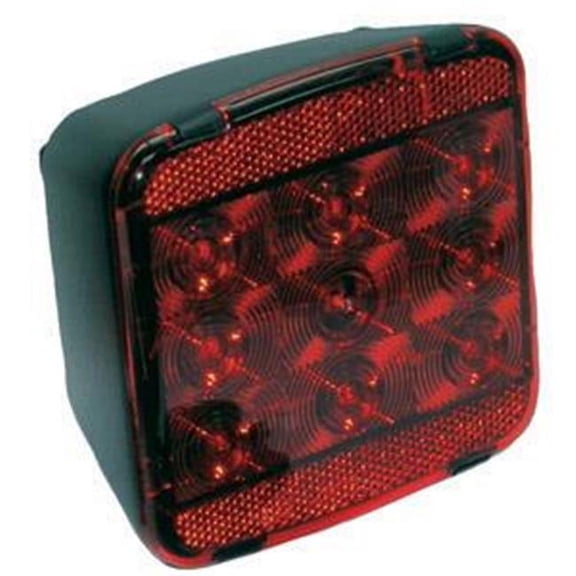 Peterson Mfg V840 Trailer Light - Red - Rectangular
