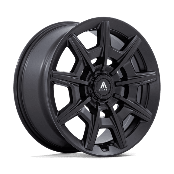 Asanti Black Cast Aluminum Wheel AB41 20x10.5 5x112/120 S-BLK G-BLK-FC 38mm, AB041MB20055938