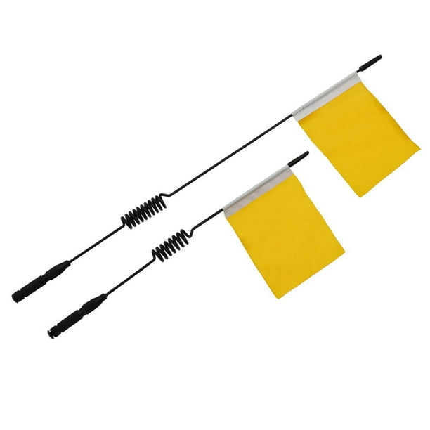 Antena Decorativa para Coche Teledirigido con Bandera 2 Uds Universal para MN90 MN90K MN91 MN91K MN45 MN45K