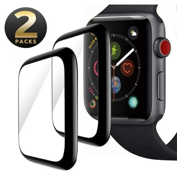 PST [2 Packs] 42mm Apple Watch iWatch Series 1 2 3 Screen Protector, Full Front Coverage Tempered Glass Screen Protector with Case Friendly & Bubble Free