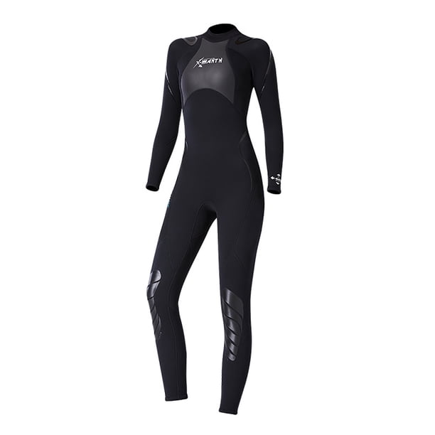 DivaSail Wetsuits Buceo Traje de buceo Hombre y traje de mujer Piel de buceo transpirables para buceo Snorkeling Surfing Natación Mujer / Negro 【L】 Noticed OD003279-08