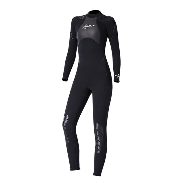 Naiovety Trajes de neopreno DiveSail, traje de buceo, pantalones de manga larga de secado rápido, mono que mantiene el calentamiento para bucear, bucear, Deportes acuáticos Mujer/Negro M Naiovety OD003279-07