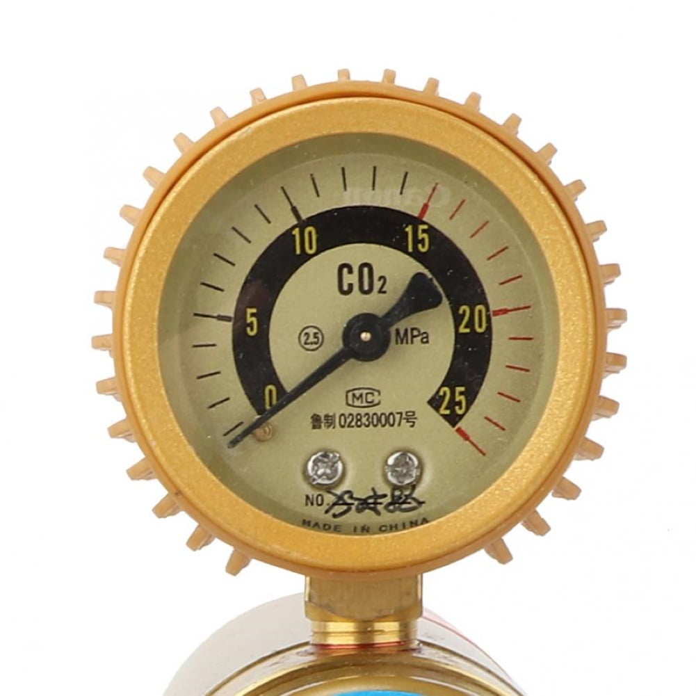 Naierhg 36/110/220V Electric Heated CO2 Pressure Regulator Carbon Dioxide Reducer Gauge