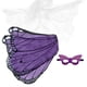thumbnail image 3 of Ala de vestuario Zulema Disfraz de mariposa Cosplay Púrpura Negro, 3 of 8