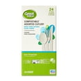 thumbnail image 2 of Great Value Disposable Compostable Assorted Cutlery, Beige, 24 Count includes 8F/8S/8K, 2 of 9