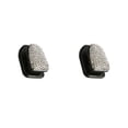 thumbnail image 2 of Speravity Pack de 5 Coche Bling Múltiples Funciones Mini Ordenada Práctico Universal Espacios de Almacenamiento Innovador Bling Coches Ganchos Diamante de imitación blanco 2piezas, 2 of 6