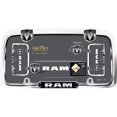 thumbnail image 2 of Cruiser Accessories License Plate Frame RAM Chrome 11135, 2 of 4