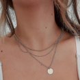 thumbnail image 2 of Collar con colgante de cadena de cuentas multicapa de Bohemia para mujer, collar tipo gargantilla de oro, joyería de moda, regalo de fiesta, N0311-6, 2 of 5