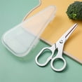 thumbnail image 4 of Food Scissors for Baby Kids, Kicthen Scissors Stainless Steel Detachable Kicthen Shears for Food, Noodles, Meat, Chicken, Veggies and Fruits, with Storage Case, 4 of 6