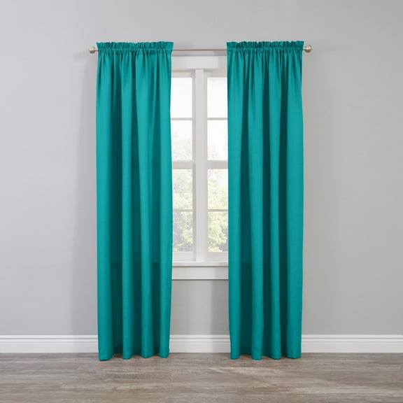 BrylaneHome BH Studio Microfiber Rod-Pocket Panel