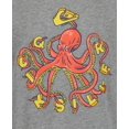 thumbnail image 2 of Camiseta Quiksilver 14-16 gris con diseño de pulpo, 2 of 3