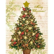 Lang "christmas Tree" Boxed Christmas Ca