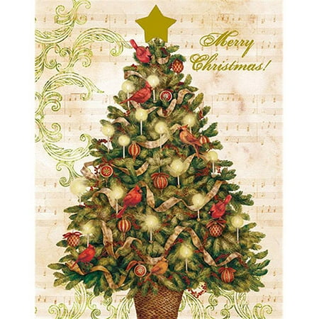 Lang "christmas Tree" Boxed Christmas Ca