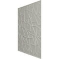 thumbnail image 4 of Ekena Millwork 19 5/8"W x 19 5/8"H Elwod EnduraWall Decorative 3D Wall Panel, Universal Aged Metallic Weathered Steel (Covers 2.67 Sq. Ft.), 4 of 6
