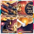 thumbnail image 3 of Red Theme Chinese New Year Banner Golden Horse Design Year of the Horse Banner Chinese Traditional  Lantern Decoration Lunar New Year Display for Chinese New Year Party Lunar New Year Celebration, 3 of 8
