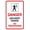 Warning Sign 3, variant on Danger Archery Range No Trespassing Graphic Sign 8"x12" - Guide Security Metal for Archery Field Park Outdoor Indoor Home Business Yard