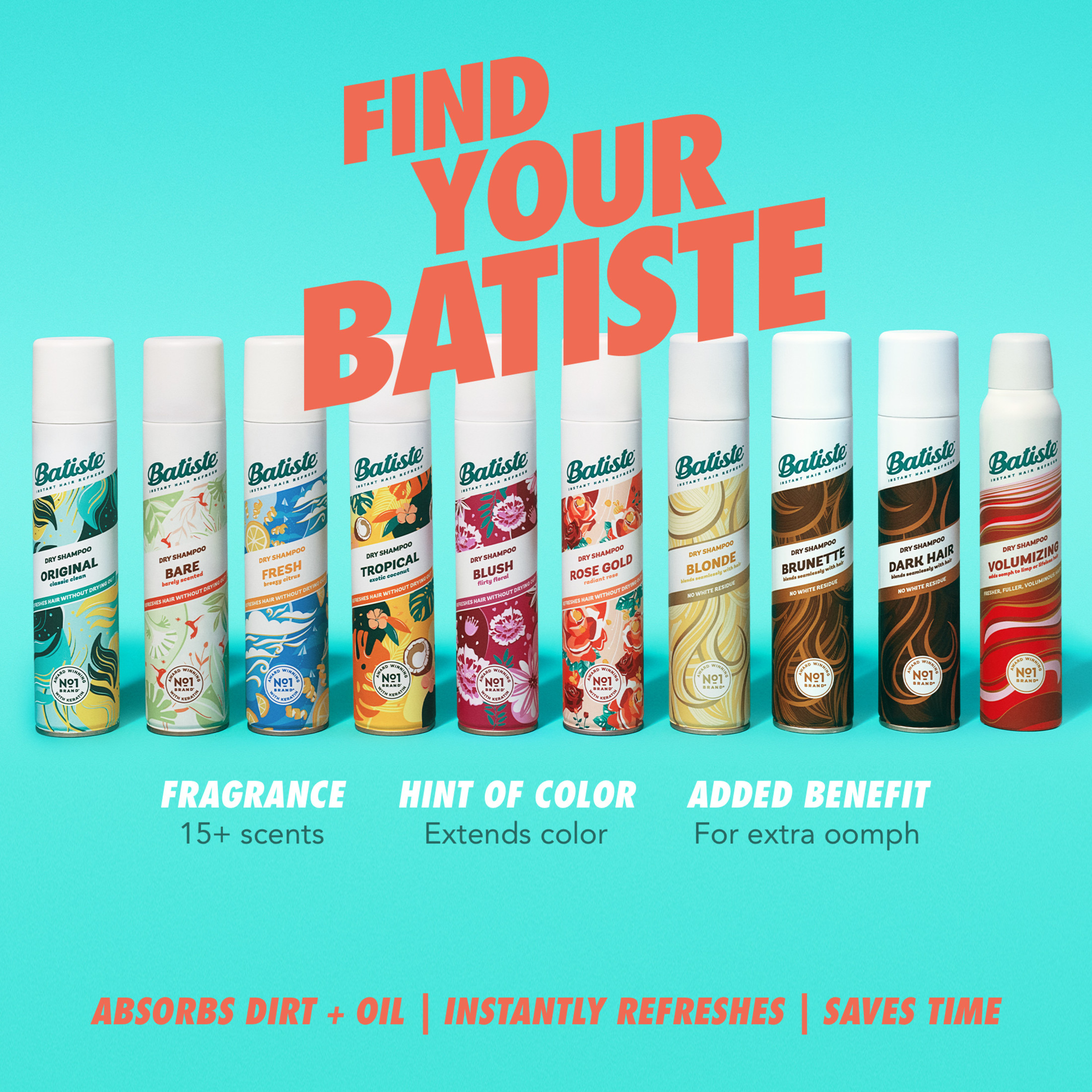 Batiste Dry Shampoo, Bare Fragrance, 4.23 oz photo 8