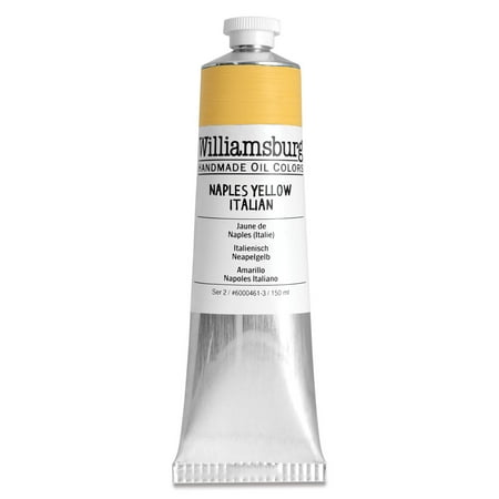 UPC: 0738797964228 | Williamsburg Handmade Oil Paints – Naples Yellow Italian  150 ml tube