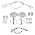 thumbnail image 2 of Racing Hood Pin Lock Kit, CNC Aluminum Alloy Car Racing Hood Pin Lock Appearance Kit Universal, 2 of 8