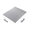 thumbnail image 3 of Stainless Steel Cutting Board, Cutting Board Extra Large Stainless Non Stick Chopping Board Heavy Knead Dough Board for Kitchen Vegetables Meat Cutting Mats, 3 of 8