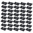 thumbnail image 4 of FUTUREORYY 50Pcs U Shaped Fastener Manganese Steel for Outdoor Use Black, 4 of 6
