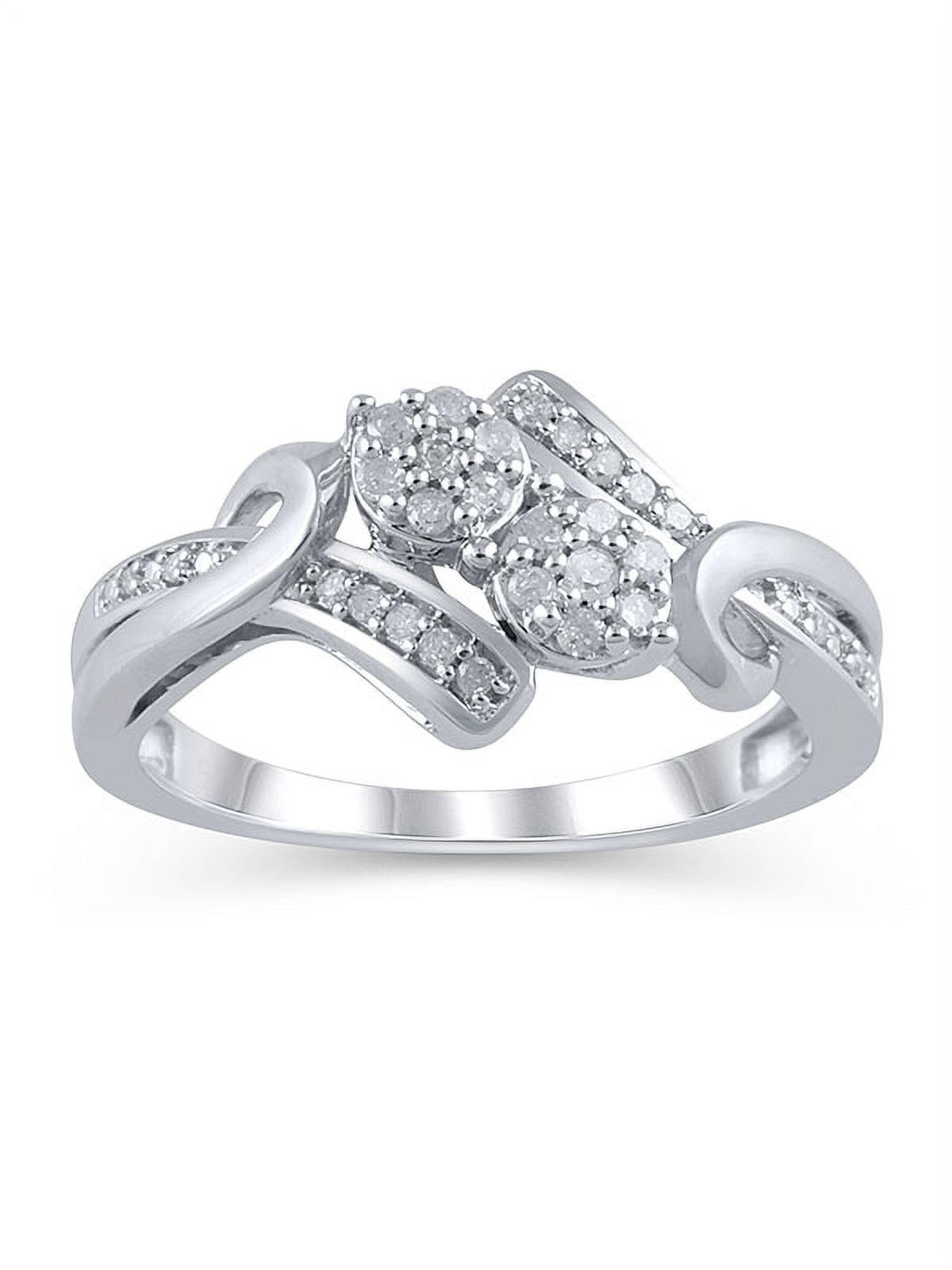 1/6 Carat T.W. Diamond Sterling Silver Promise Ring