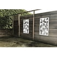 thumbnail image 2 of VIMA Bamboo Trees Decorative Wall Panel - PVC Board with Private Screen Fence Design, 48"L x 24"W x 3/8" Thick, White Color - Lightweight, Durable, Easy to Install for Home Renovation & Wall Decor, 2 of 6