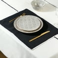 thumbnail image 5 of Thyme & Table Placemat, Black Pom, 5 of 5