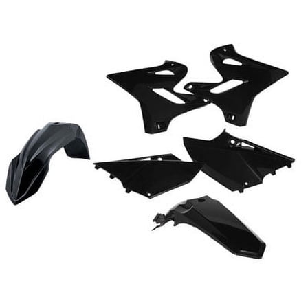 Acerbis Replica Plastic Kit Black for Yamaha YZ125 2015-2018
