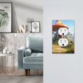 thumbnail image 5 of Rocae Cute Mushroom Town for Decorator Light Switch or Receptacle Outlet Wall Plate,Polycarbonate Thermoplastic-Style S, 5 of 6