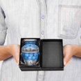 thumbnail image 4 of Urna de Cremación Trupoint Memorials Forever Remembered Azul, 4 of 7