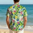 thumbnail image 7 of Rvwovn Men's and Women's Summer Hawaiian Beach Shirt - Short Sleeve Floral Tropical Button Down Casual Top, 7 of 7