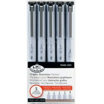 Royal & Langnickel 5pc Graphic Illustration Markers