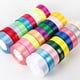 thumbnail image 2 of Yuarrent Rollo de cintas para manualidades Cintas de seda para coser y envolver regalos Juego de cintas para envolver regalos Kits de decoración para fiestas, 2 of 6
