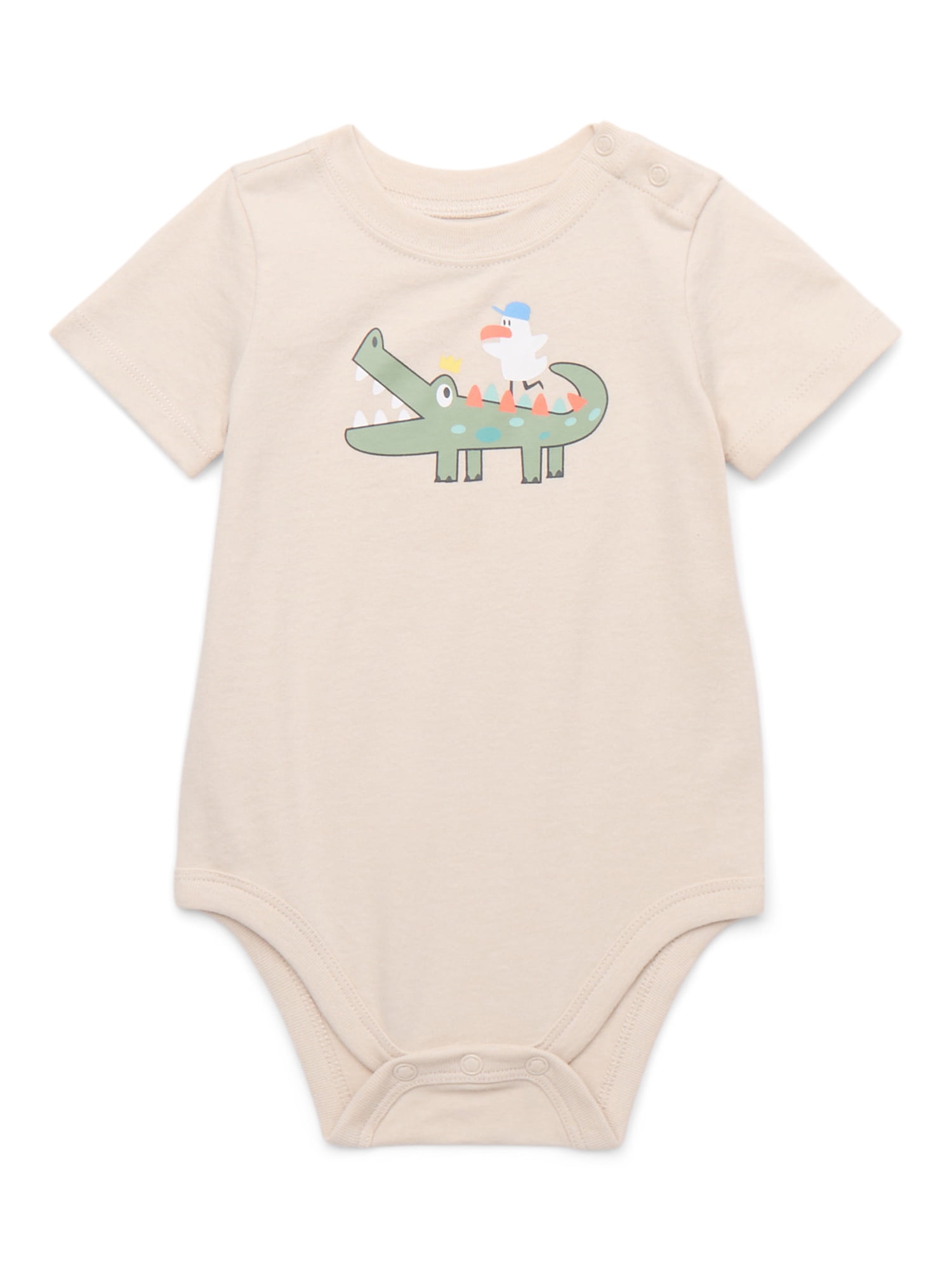 Garanimals Baby Basic Solid Jersey Solid Shorts, Sizes 0-24 Months