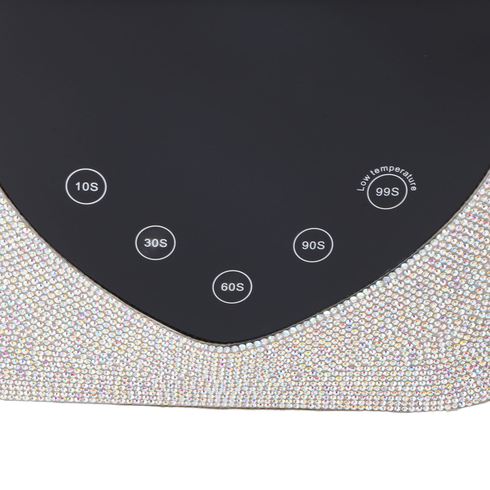 BIMZUC 72W LED UV Nail Lamp, 30 Light Chips 10S Fast Curing Nail Dryer with 5 Timer Settings, Premium Cordless Gel Nail Light Machine for Salon & Home, US Plug (8.27 in / 21 cm)