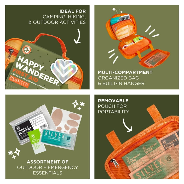 Be Smart Get Prepared Outdoor First Aid - Happy Wanderer, 134