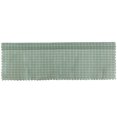thumbnail image 1 of Cortina de media ventana de lino y algodón minimalista de estilo nórdico para armario de cocina, verde, 1 of 8